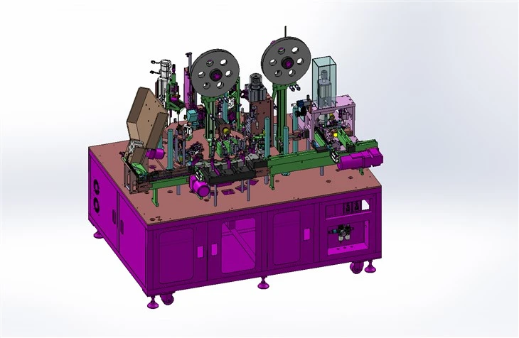 Bottom Welded Spotting Grooving Machine with Insulating Pad-3